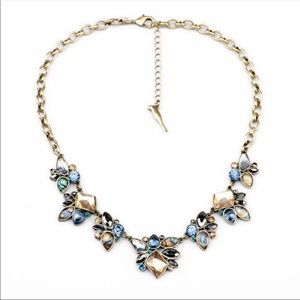 Gorgeous Vintage Abalone Statement Necklace